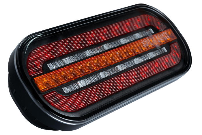 FRISTOM FT-320 LED bajonett baklykt, 3 universelle funksjoner