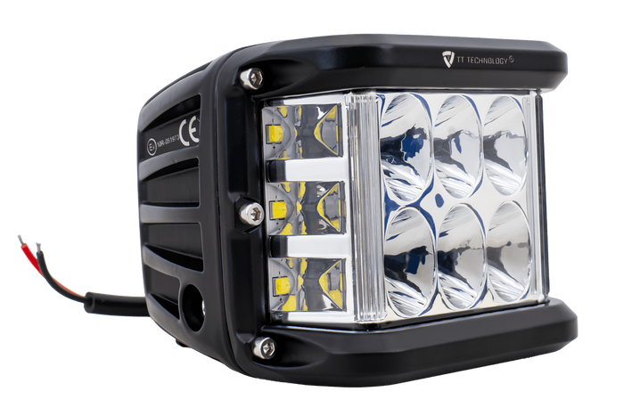 Sett med to LED-arbeidslamper, reflektor TT TECHNOLOGY TT.13209 12xLED 2200lm