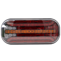 FRISTOM FT-230 LED baklykt, 6 funksjoner, universal