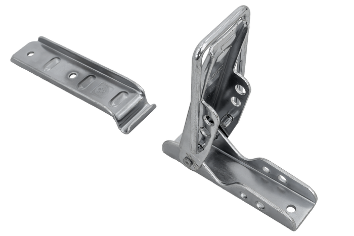 Sidefeste med lås WINTERHOFF BV 10-2 + BVG 10-A komplett tilhengersidelukking