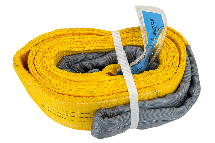 HEFFA kranslynge 3m/90mm/3t med løkker