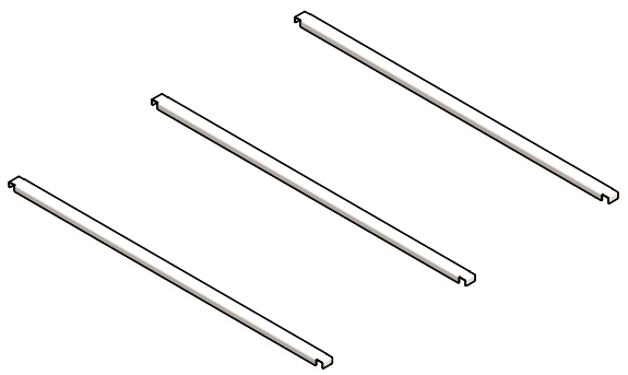 Tilhengerramme H-0 med flat presenning grå 205 x 130 cm for HAGETRAILER 201 KIPP