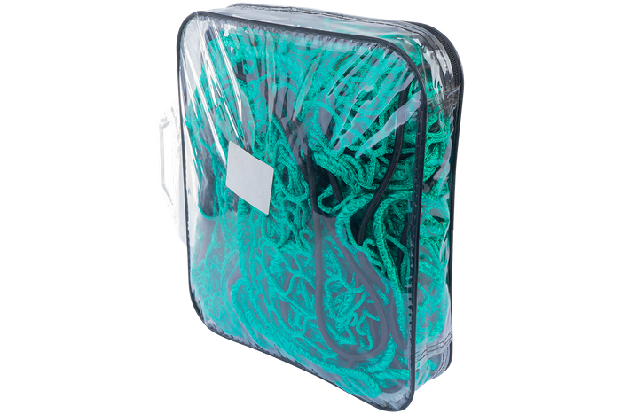 Sikkerhetsnett med KNOTT 1500x2700 gummi