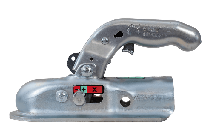 KNOTT K20-B kulekobling for 2000 kg tilhenger med 45 mm rørdrag, støpejern