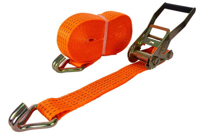 UNITRAILER 12m/50mm/5t oransje transportbånd med strammer