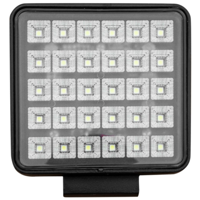 Arbeidslampe 30x LED-firkant med bryter L0156