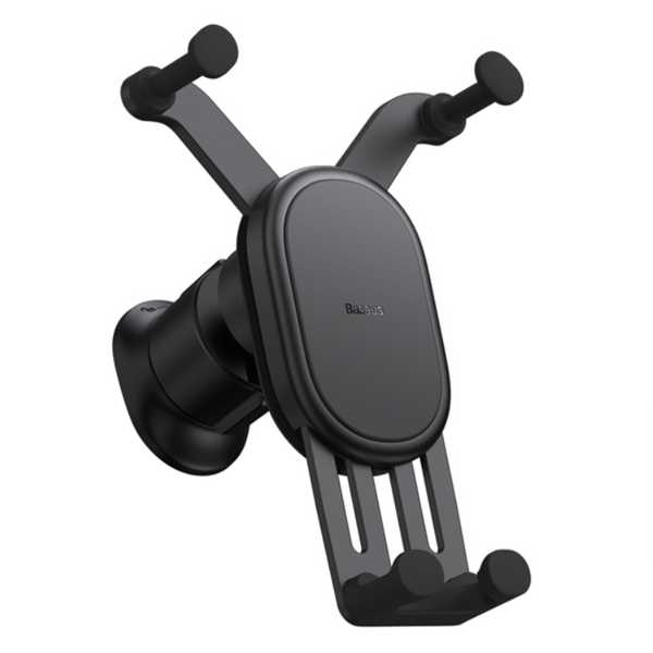 BASEUS Stabil gravitasjonsbasert mobilholder med Qi 15W trådløs lading for luftventilen