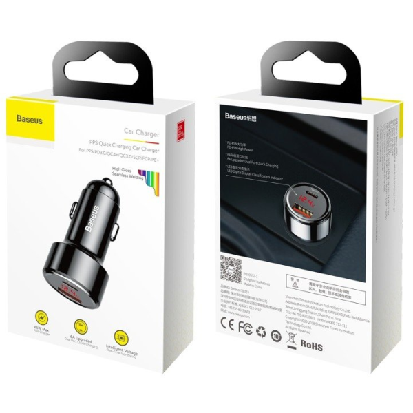 BASEUS Magic Series USB-billader, USB-C 45W