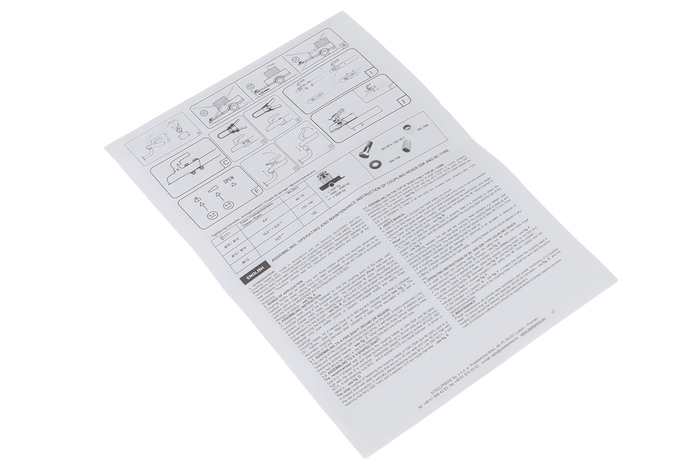 STEELPRESS BC-3000C-00-00+Z3 kulekobling for 3000 kg tilhenger med 35-50 mm rørdrag, støpejern