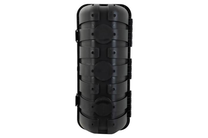 Brannslukningsboks 9/12kg DAKEN 82511 STRIKE 707x322x239mm svart