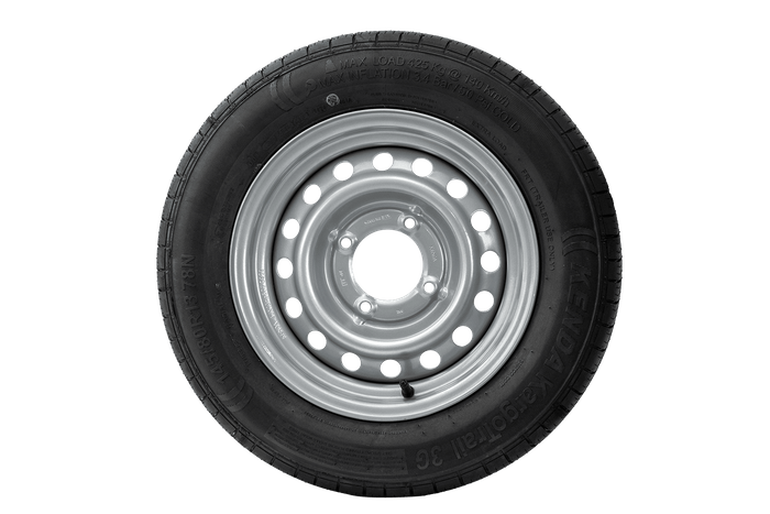 Tilhengerhjul DEKK KENDA 145/80 R13 78N FELG KENDA 4Jx13"H2 4x115 ET:0