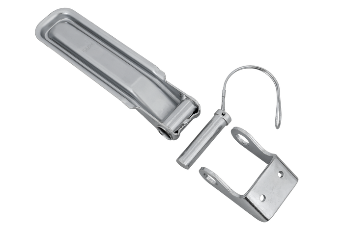 Sidehengsel med håndtak WINTERHOFF BSCH 10-17-220+BSCHG 10-17-C komplett tilhenger sidemontering