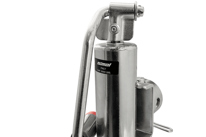 SIMOL S.170033 veivstøtte for 1300kg planhenger