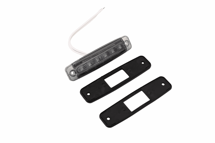 FRISTOM FT-079 LED MØRK markeringslampe, universal hvit