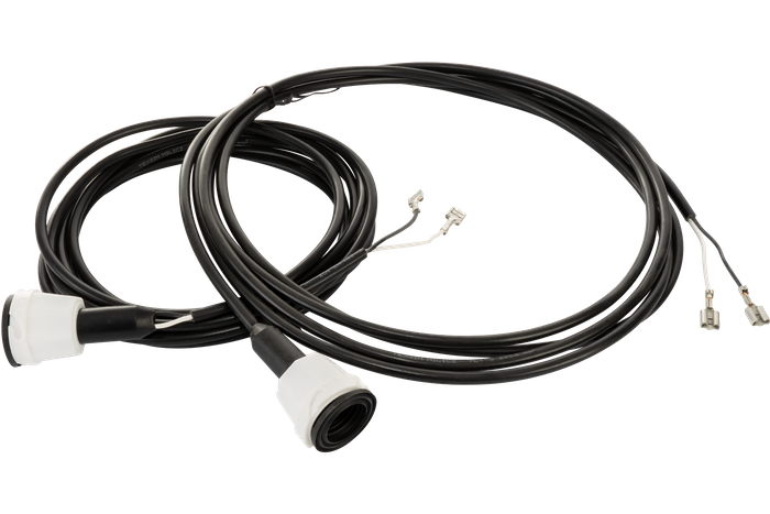 MANTES elektrisk installasjon tilhenger sele 4,7 m 7 PIN plugg bajonetter 2x 5 PIN + 2x 2 PIN