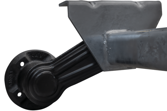 KNOTT VG7-L ubremset aksel for UNITRAILER henger 750kg 1070mm 1370mm 4x100