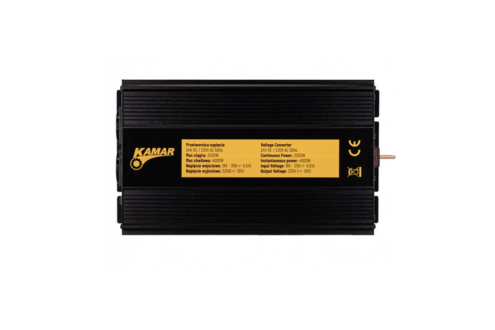 Spenningsomformer 24V/230V (2000/4000W) KAMAR E1931