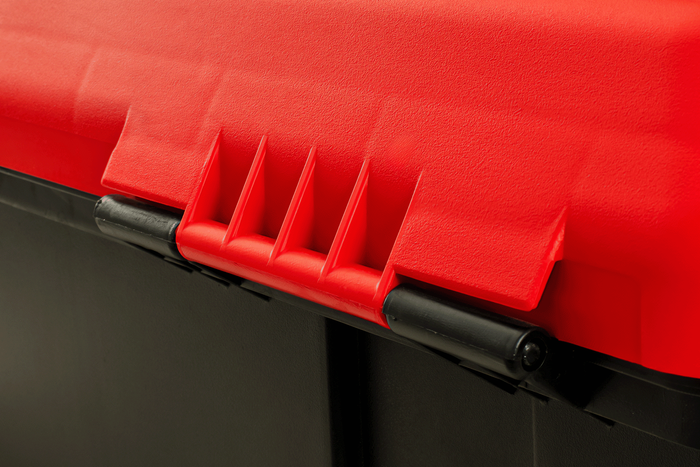 Brannslukningsboks 6 kg DAKEN 82020 ADAMANT 671x310x247mm rød