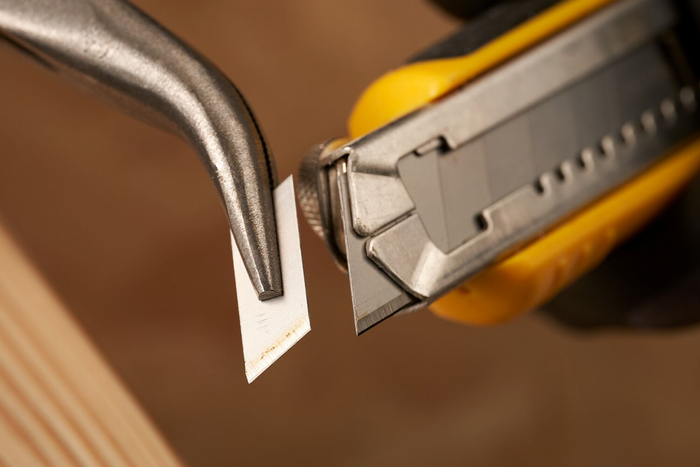 STANLEY avbrytbare knivblad 18 mm reserveknivblad 100 stk