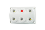HORPOL LWD2157 LED 900lm innvendig billampe med bryter og rød diode