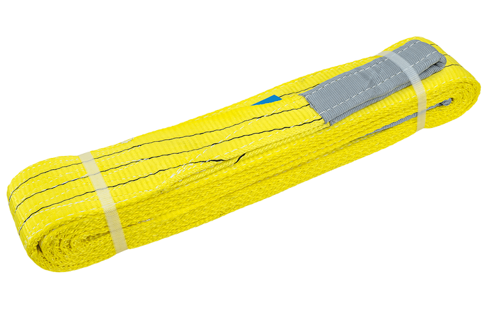 HEFFA kranbelte 5m/90mm/3t med løkker