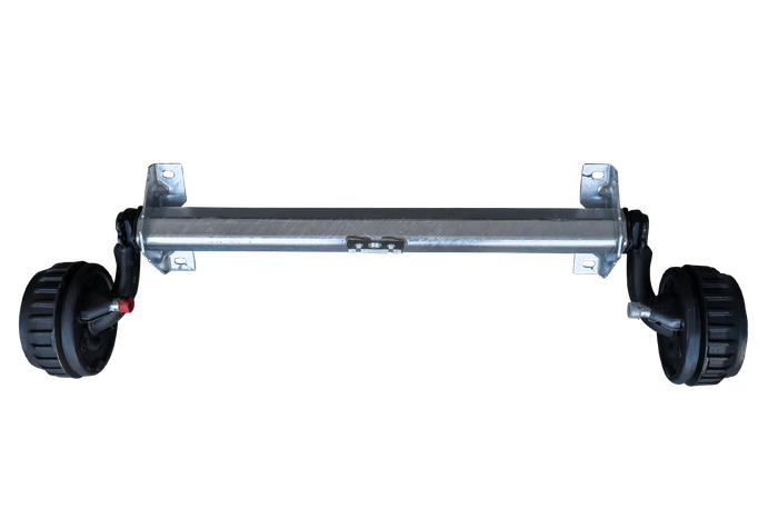 AL-KO COMPACT bremseaksel for tilhenger / bergingsbil 750kg 700mm 1100mm 5x112