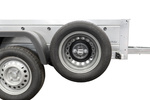 Reservehjulstøtte for Unitrailer Garden Trailer KIPP