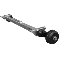 KNOTT VGB13-M bremset aksel for tilhenger/transportør 1350 kg 1450 mm 1900 mm 5x112