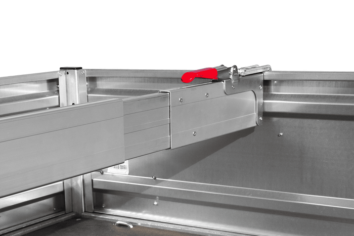 UNITRAILER sidebjelke for sikring av last 2100-2400 mm