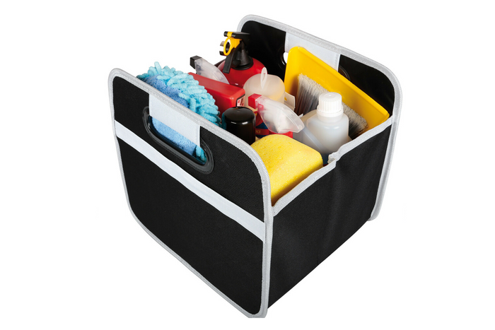 LAMPA Shop&Store M handlekurv sammenleggbar oppbevaringsbeholder 32x27cm