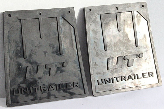 Sett med UNITRAILER gummilapper, skjermdeksler 187/205 mm