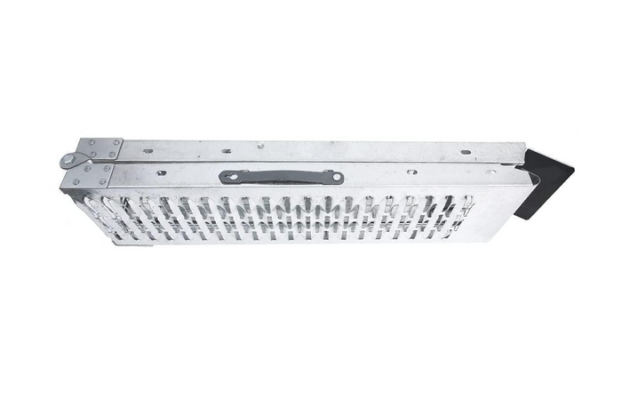 UNITRAILER ALR004 sammenleggbar rampe stålrampe for tilhenger 170 cm 227 kg