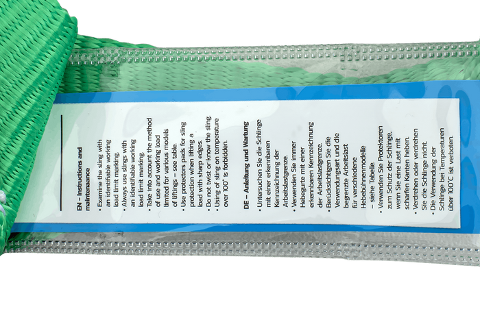 HEFFA kranslynge 5m/60mm/2t med løkker