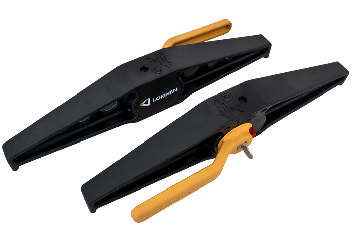 Sett med to LOKHEN STOPPY 606510100 stigefestebraketter