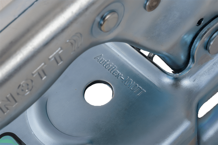 KNOTT K7.5-M kulekobling for 750 kg tilhenger med 70 mm firkantet dragstang