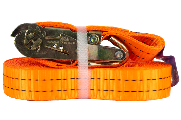 UNITRAILER 10m/35mm/2t oransje surrebånd med strammer