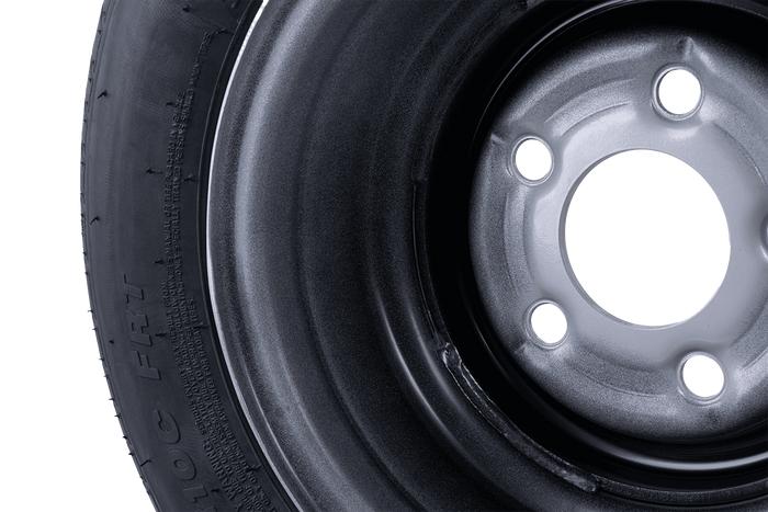 OUTLET Forsterket hjul for tilhenger DEKK LINGLONG 195/55 R10C 98/96N FELG UNITRAILER 6Jx10" 5x112 ET:-4