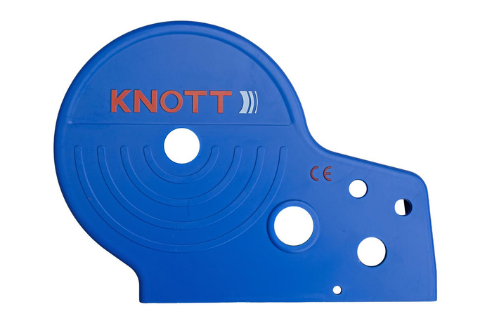 Blått hus for KNOTT vinsj