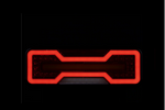TruckLED L1871+L1872 LED NEON DYNAMISKE baklys, 0,35 m kabel, 6 funksjoner, venstre+høyre