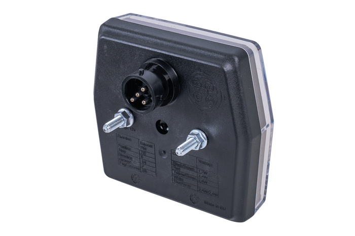 Baklys FRISTOM FT-222 LED 4 funksjoner universal