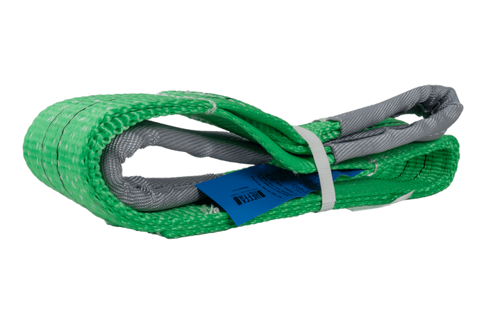 HEFFA kranbelte 1m/60mm/2t med løkker