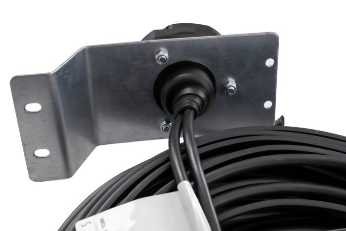 MANTES elektrisk installasjon, båthengerledningsnett 9,57m, 13PIN-plugg, 2x 5PIN-bajonetter