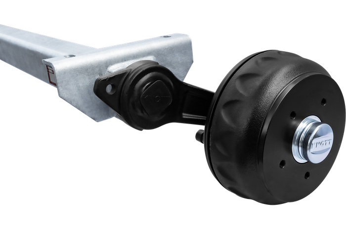 KNOTT VGB13 bremseaksel for tilhenger / bergingsbil 1350kg 1300mm 1750mm 5x112
