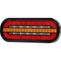 FRISTOM FT-320 LED-baklykt, 3 universalfunksjoner