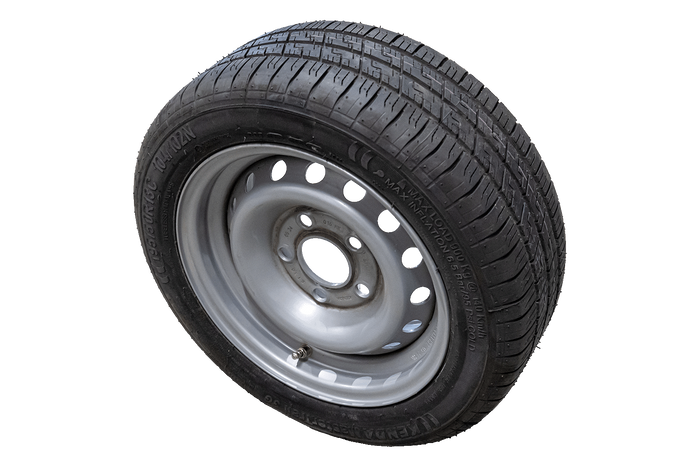 UTSALG Forsterket felg for tilhenger KENDA DEKK 195/50 R13C 104/102N KENDA FELG 6Jx13"H2 5x112 ET:30