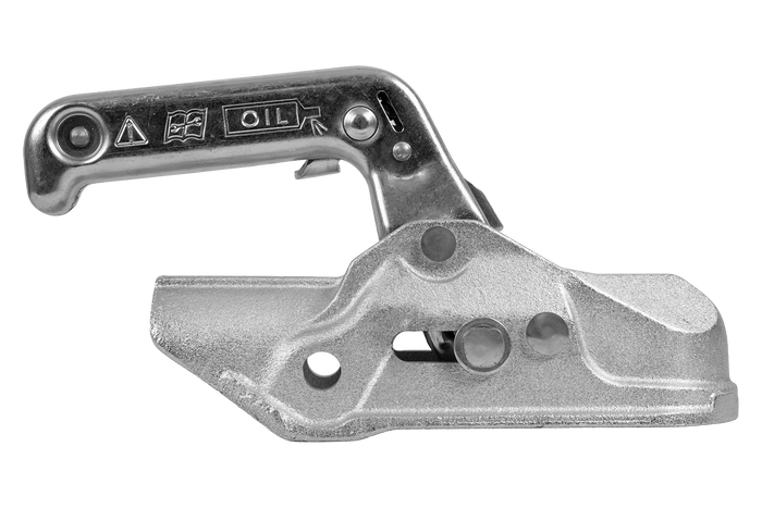 WINTERHOFF WW 30-D3-K1212 kulekobling for 3000 kg tilhenger med 50-51 mm rørdrag, støpejern