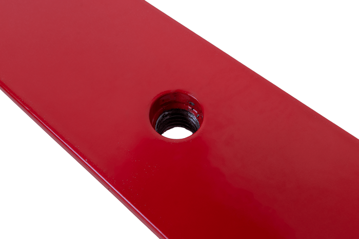 Rød kornrenne UNITRAILER-renne for landbrukstilhengere 250x355mm