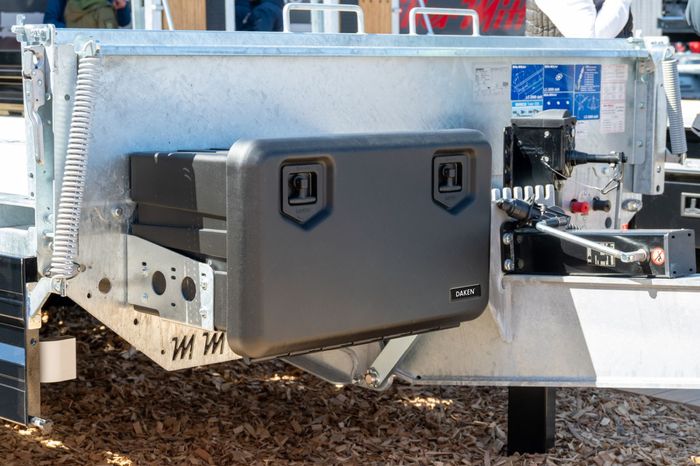 DAKEN 81206 ARKA verktøykasse 858x522x500mm 134l