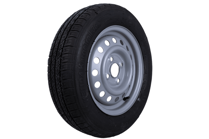 OUTLET Tilhengerhjul DEKK KENDA 155/70 R13 74N FELG STARCO 4Jx13"H2 4x100 ET:30