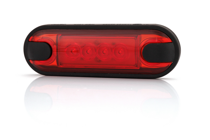 HORPOL LD 3212 LED slank universell rød markeringslampe